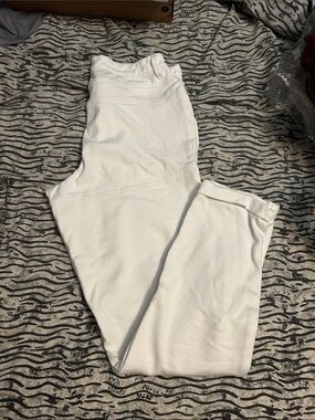 like an angel White Stretch Knit Pants
